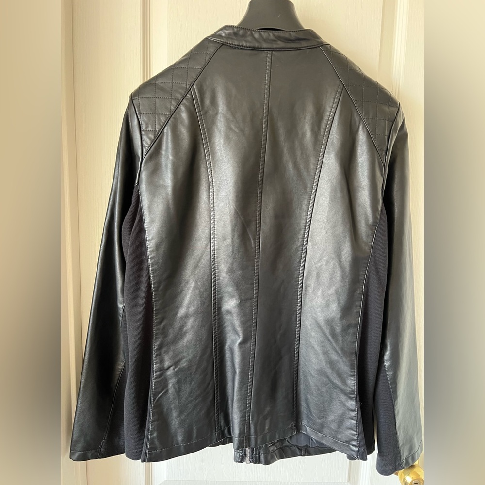 Black Pleather Jacket. - image 2